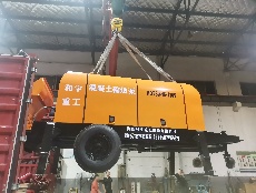 丽江临沧思茅混凝土输送泵购买找昆明和宇重工小型搅拌泵